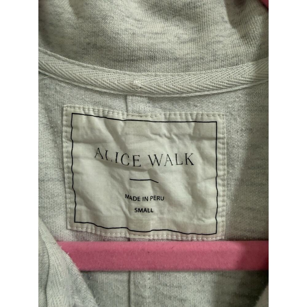 Light Gray Quarter-Zip Pullover Sweatshirt - Women's - Picture 3 of 9